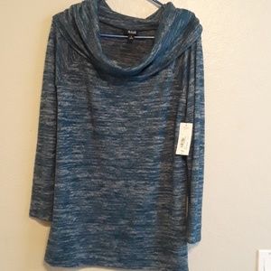 A.N.A long sleeve cowl neck plush shirt!!